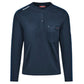 Bulwark FR Women's Flex Knit Henley - Navy