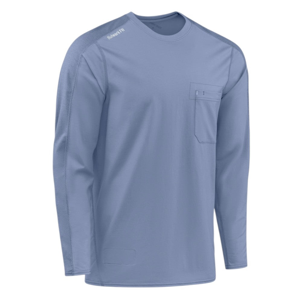 Bulwark FR Flex Knit Tee - Light Blue