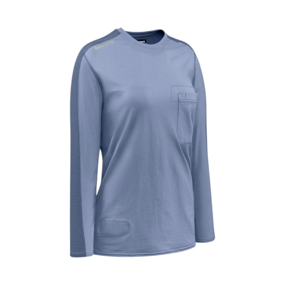 Bulwark FR Women's Flex Knit Tee - Light Blue