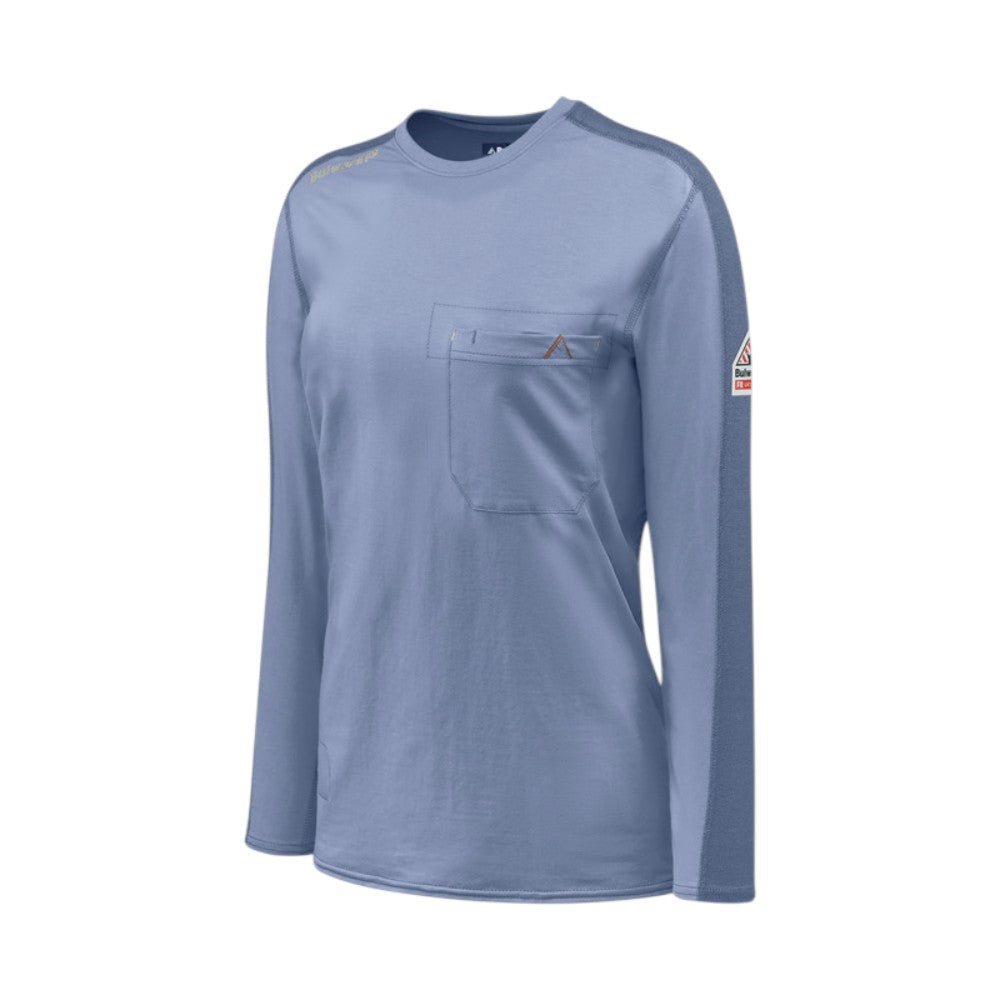 Bulwark FR Women's Flex Knit Tee - Light Blue