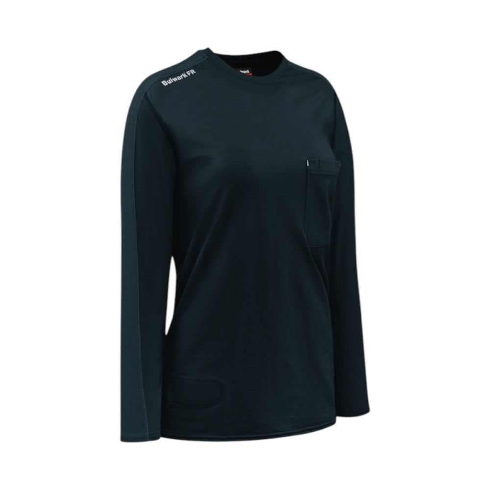Bulwark FR Women's Flex Knit Tee - Navy