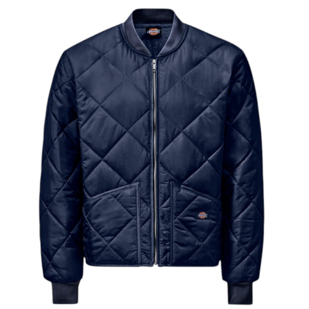 DICKIES Diamond Quilted Jacket - Dark Navy