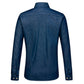 Women's Denim Long Sleeve Work Shirt - Indigo Blue