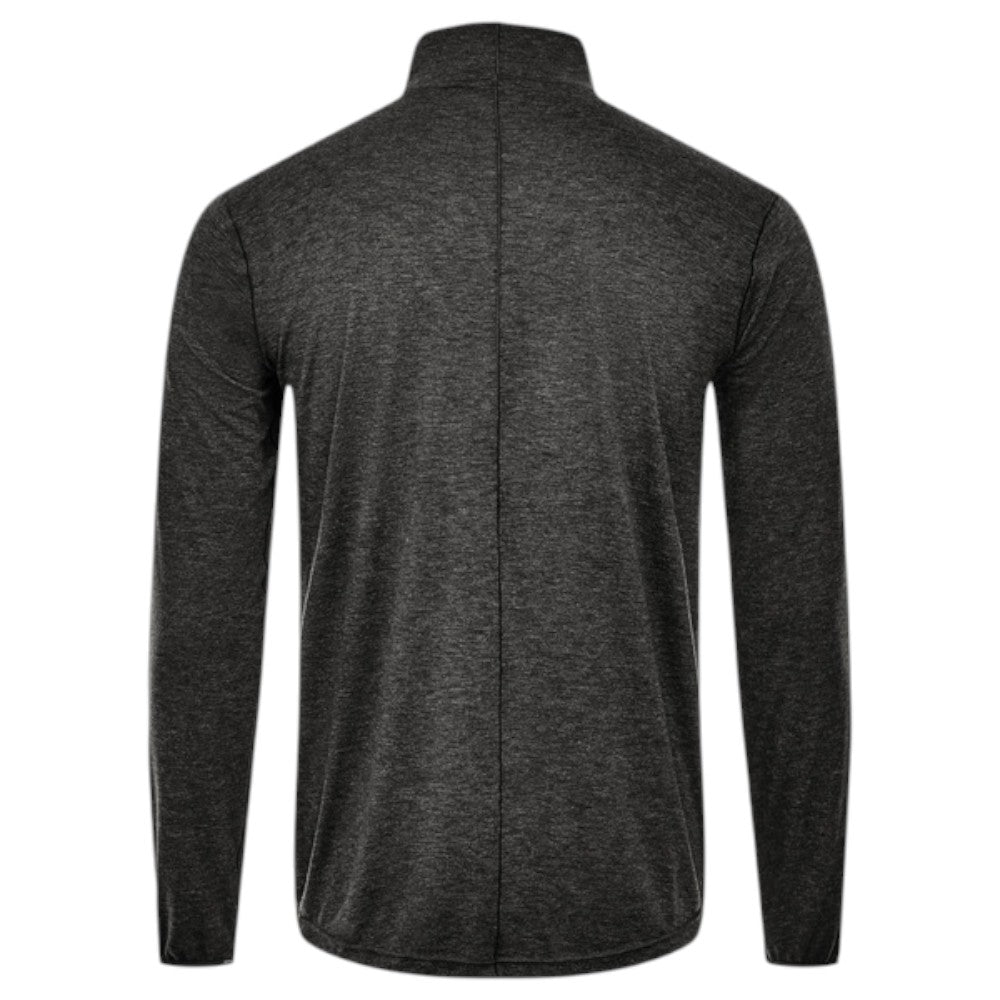 DICKIES ProTect Merino Blend Quarter Zip - Dark Charcoal Heather