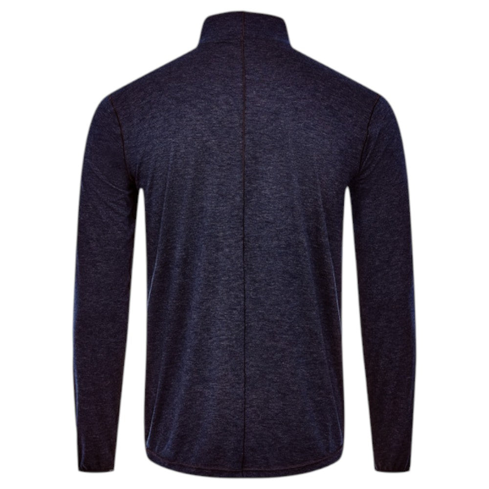 DICKIES ProTect Merino Blend Quarter Zip - Dark Navy Heather