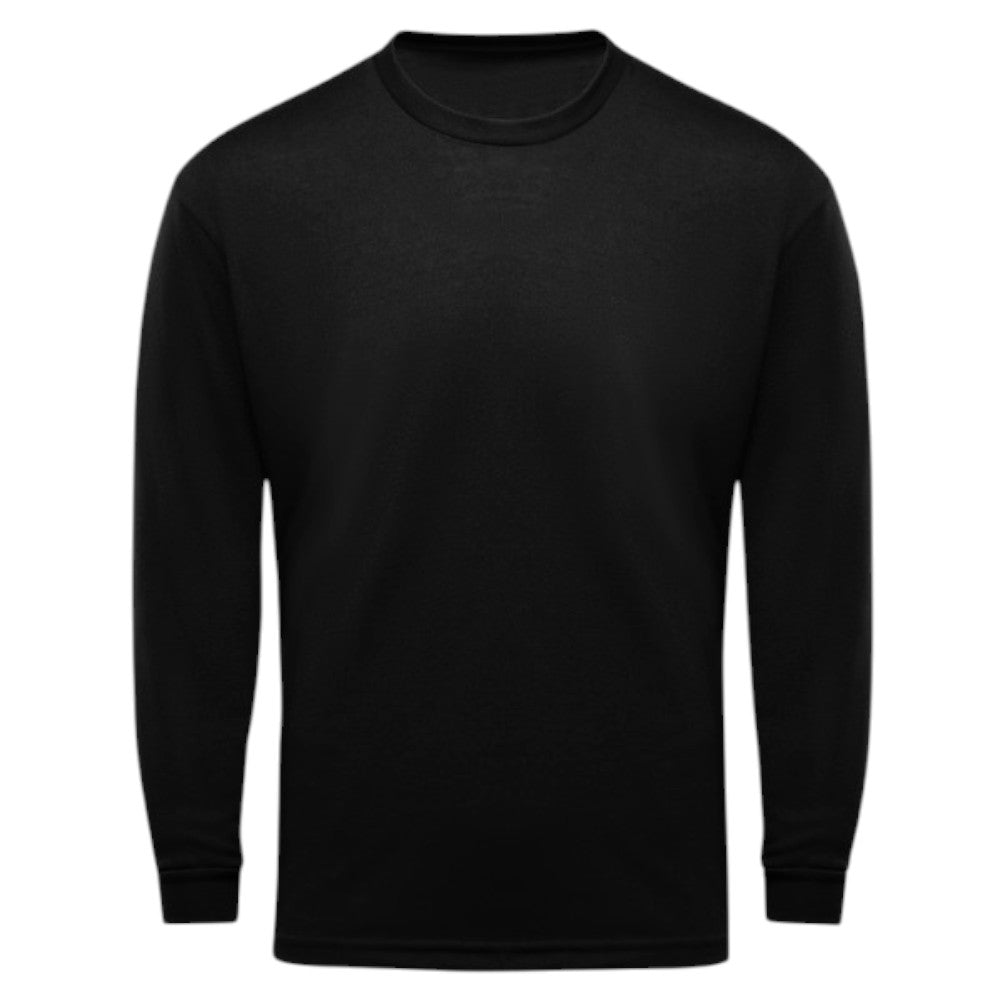 Red Kap® Uniform Long Sleeve T-Shirt - Black