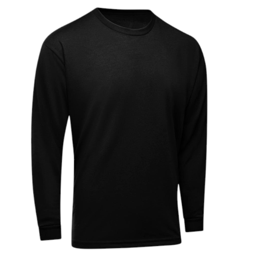 Red Kap® Uniform Long Sleeve T-Shirt - Black