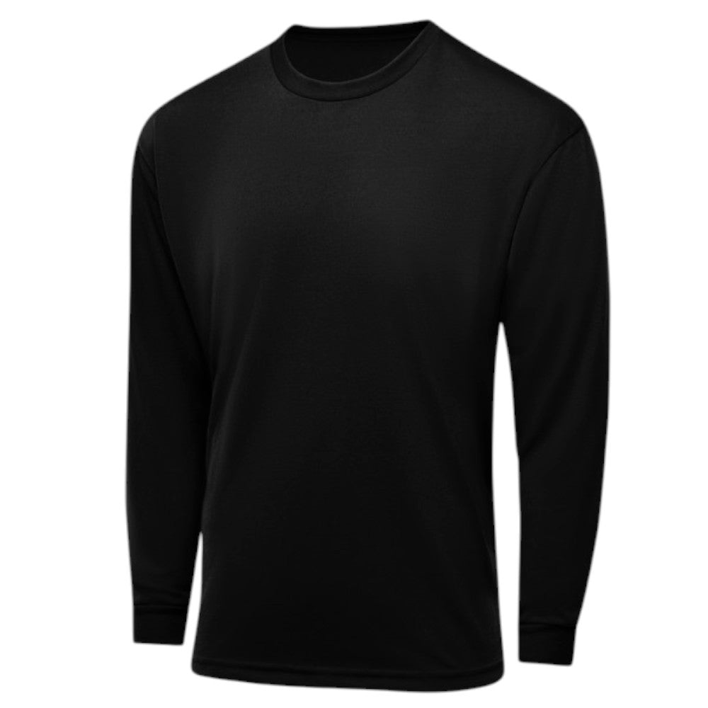 Red Kap® Uniform Long Sleeve T-Shirt - Black