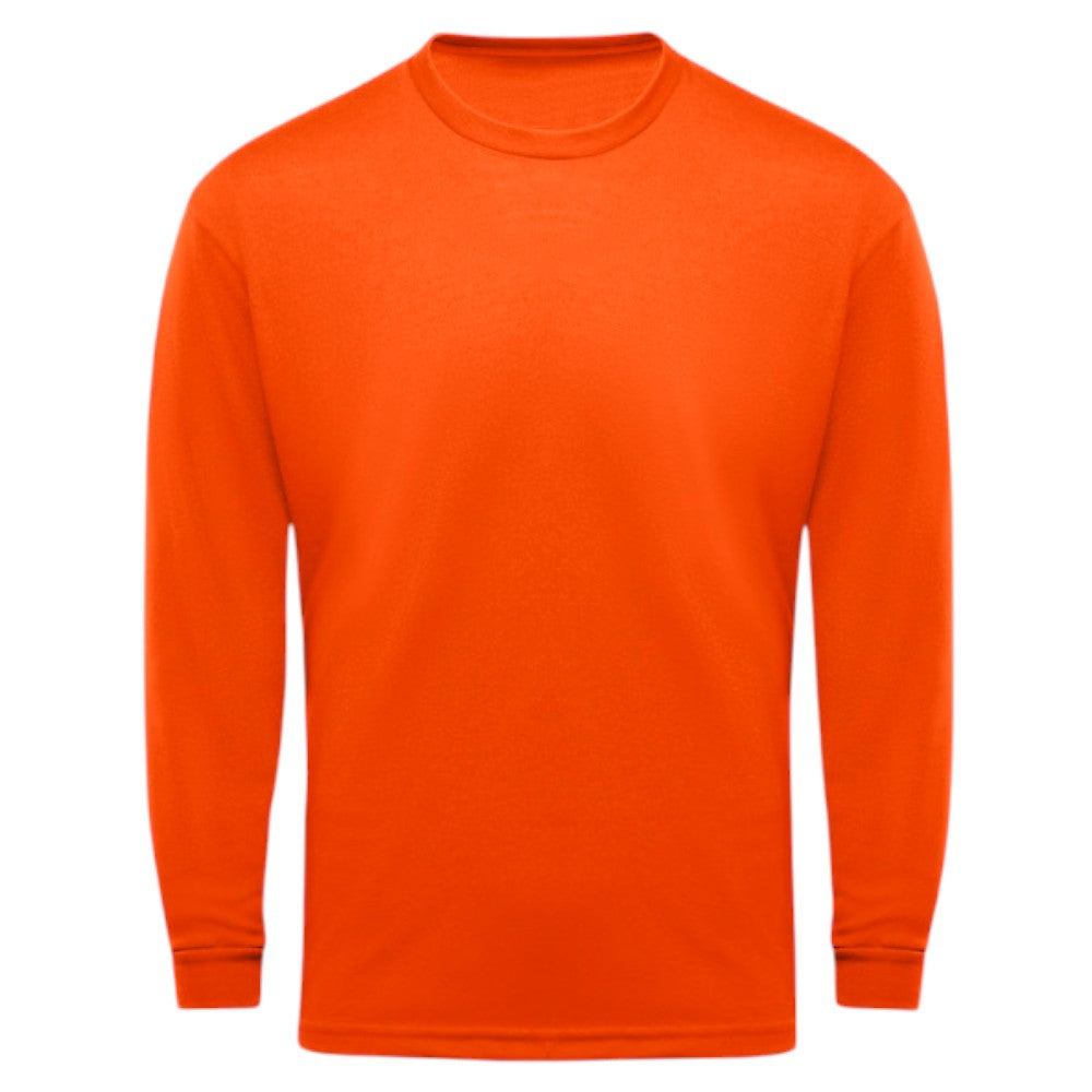 Red Kap® Uniform Long Sleeve T-Shirt - Orange