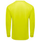 Red Kap® Uniform Long Sleeve T-Shirt - Yellow Lime