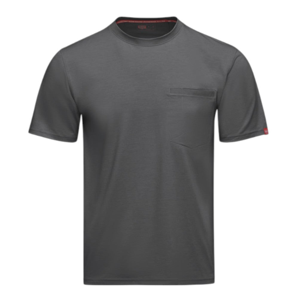 Red Kap® Men's Cooling Short Sleeve Pocket Tee - Carbon