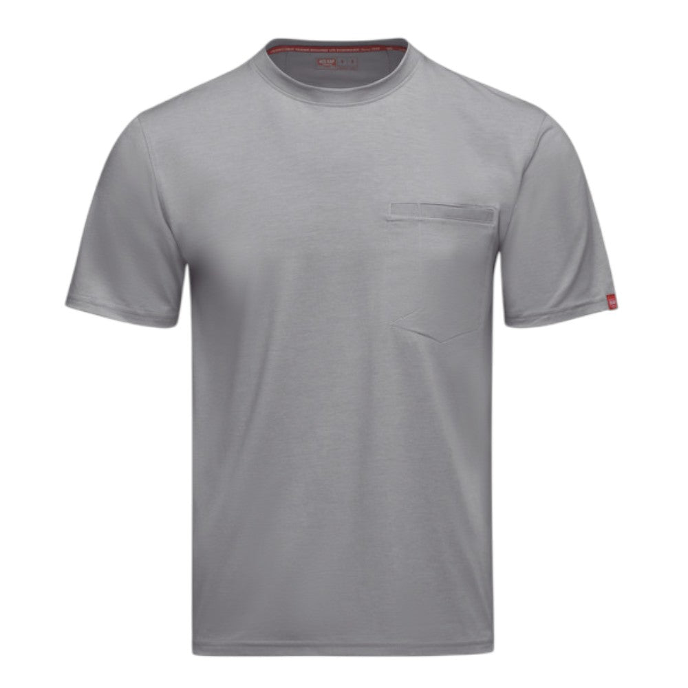 Red Kap® Men's Cooling Short Sleeve Pocket Tee - Gravel