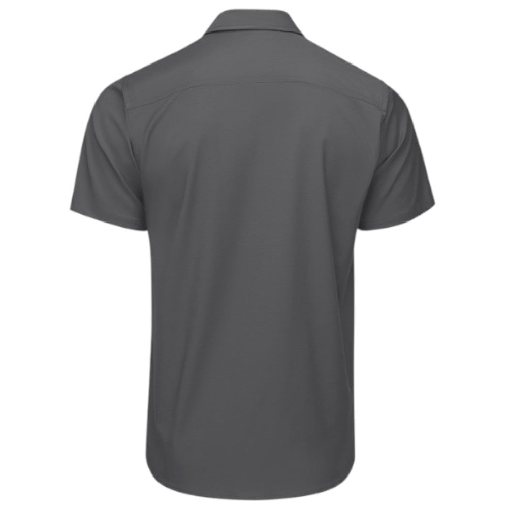 Red Kap® Men's Cooling Short Sleeve Work Shirt - Carbon