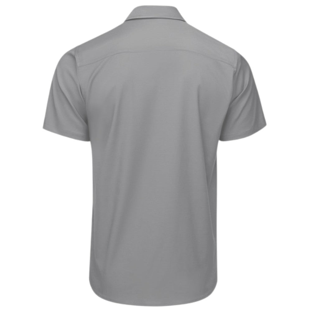 Red Kap® Men's Cooling Short Sleeve Work Shirt - Gravel