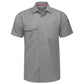 Red Kap® Men's Cooling Short Sleeve Work Shirt - Gravel