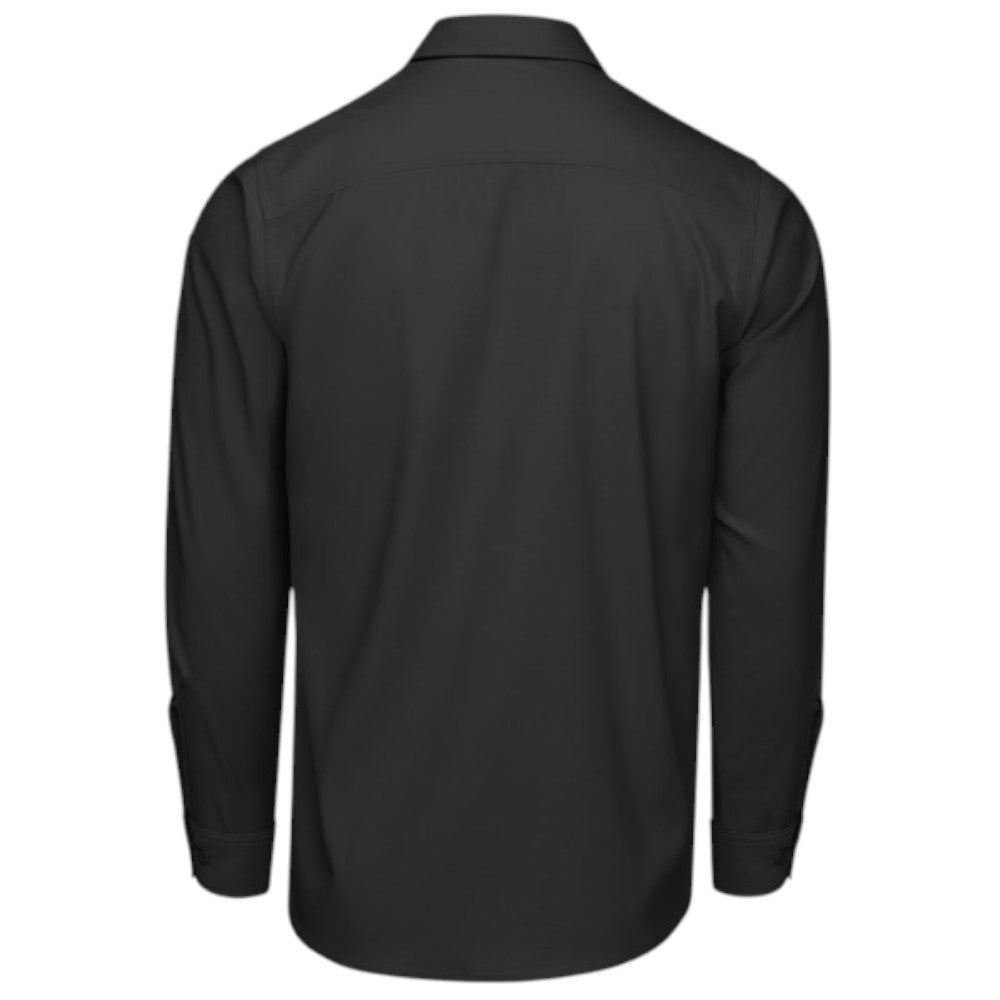 Red Kap® Men's Cooling Long Sleeve Work Shirt - Black