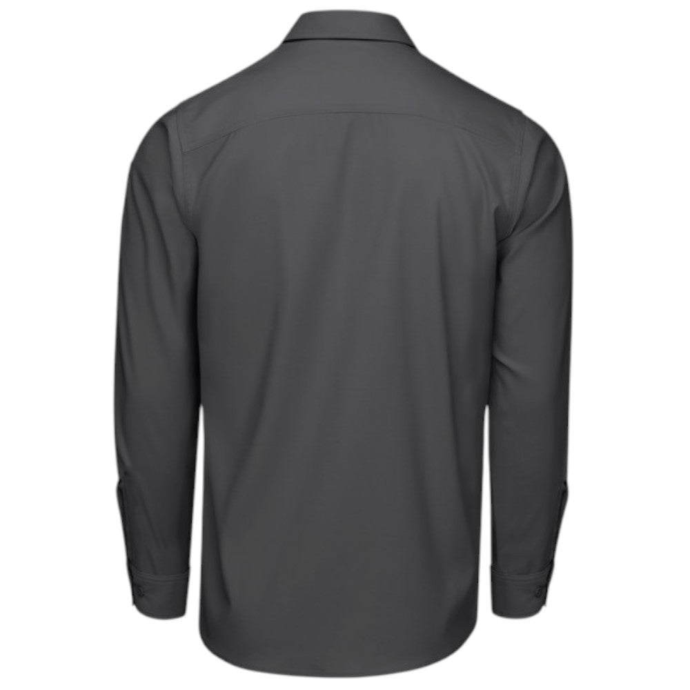 Red Kap® Men's Cooling Long Sleeve Work Shirt - Carbon