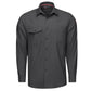 Red Kap® Men's Cooling Long Sleeve Work Shirt - Carbon