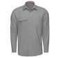 Red Kap® Men's Cooling Long Sleeve Work Shirt - Gravel