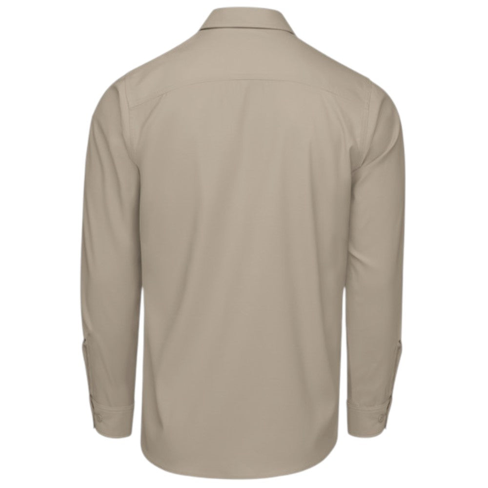 Red Kap® Men's Cooling Long Sleeve Work Shirt - Sand
