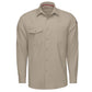 Red Kap® Men's Cooling Long Sleeve Work Shirt - Sand
