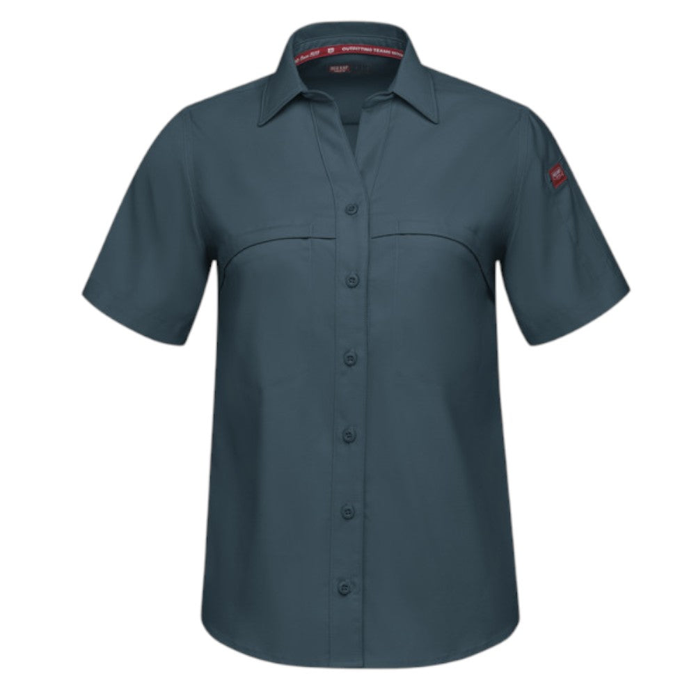 Red Kap® Women's Cooling Short Sleeve Work Shirt - Arctic