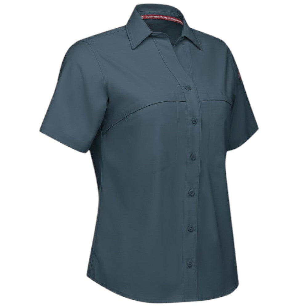 Red Kap® Women's Cooling Short Sleeve Work Shirt - Arctic