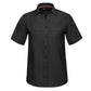 Red Kap® Women's Cooling Short Sleeve Work Shirt - Black