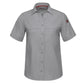 Red Kap® Women's Cooling Short Sleeve Work Shirt - Gravel