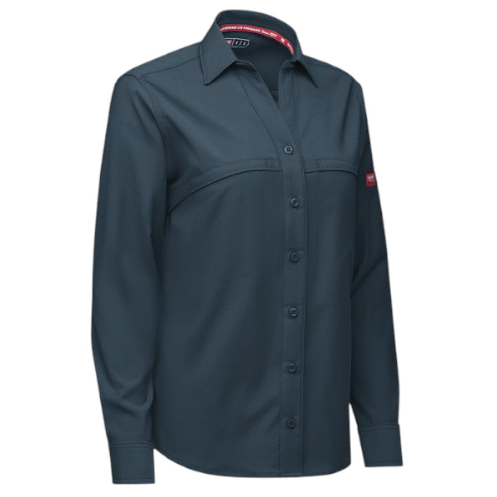 Red Kap® Women's Cooling Long Sleeve Work Shirt - Arctic