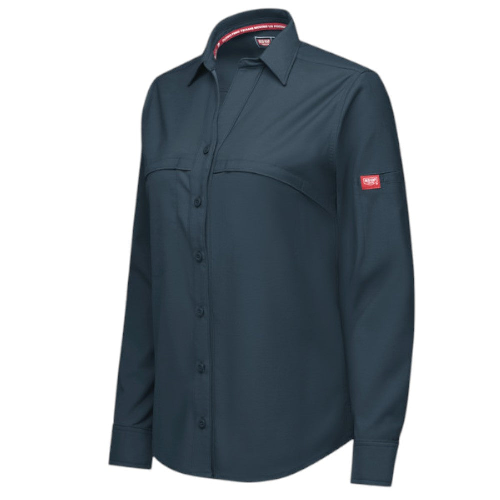 Red Kap® Women's Cooling Long Sleeve Work Shirt - Arctic