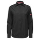 Red Kap® Women's Cooling Long Sleeve Work Shirt - Black
