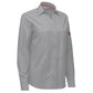 Red Kap® Women's Cooling Long Sleeve Work Shirt - Gravel