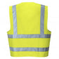 Portwest C470 Hi-Vis Two Band & Brace Safety Vest - Yellow/Lime