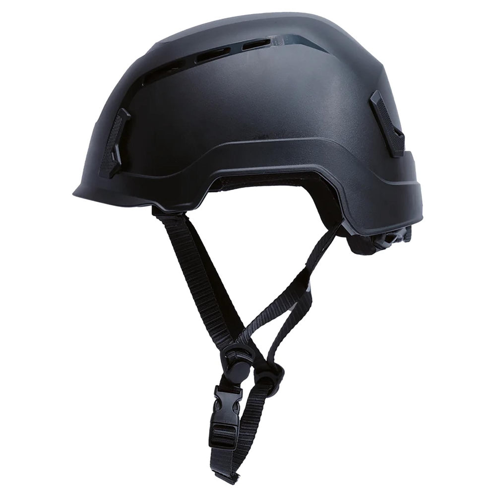 Pyramex HPT261131V SL T2 Vented Safety Helmet - Ratchet Suspension - Black