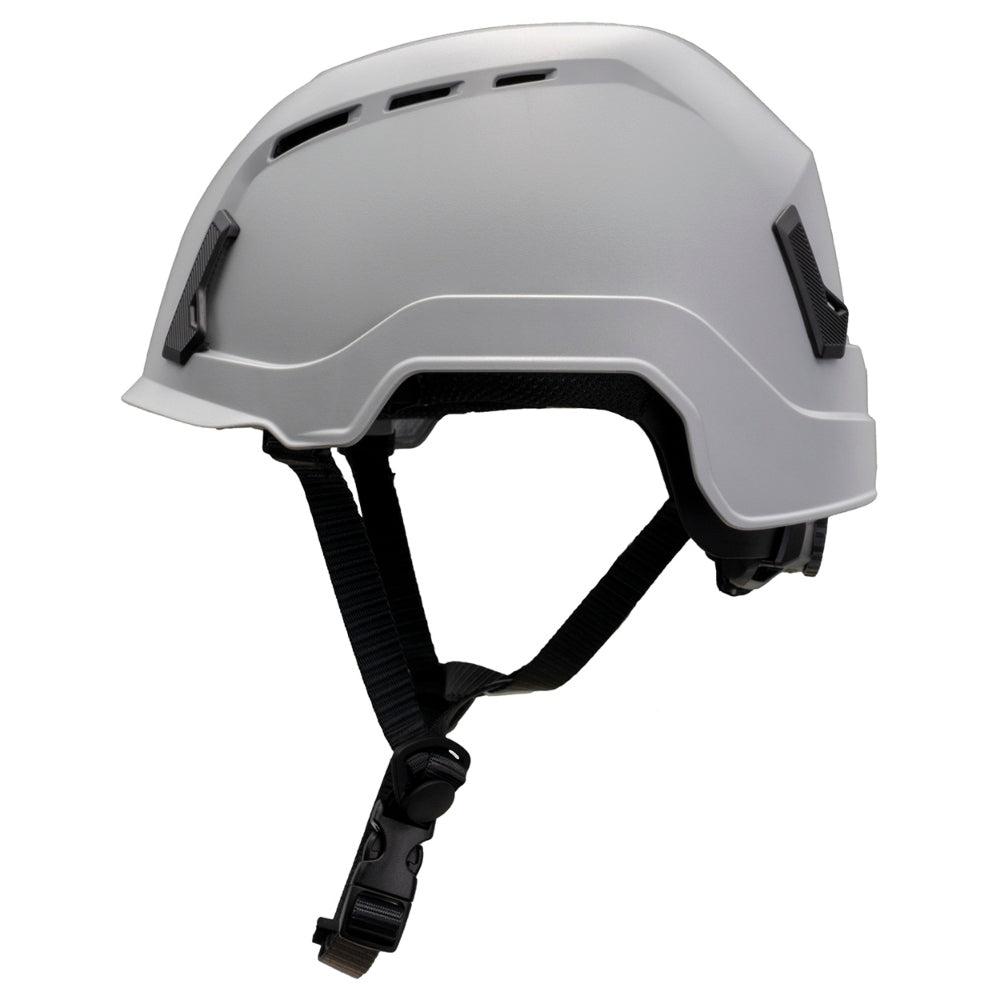 Pyramex HPT261131V SL T2 Vented Safety Helmet - Ratchet Suspension - Gray