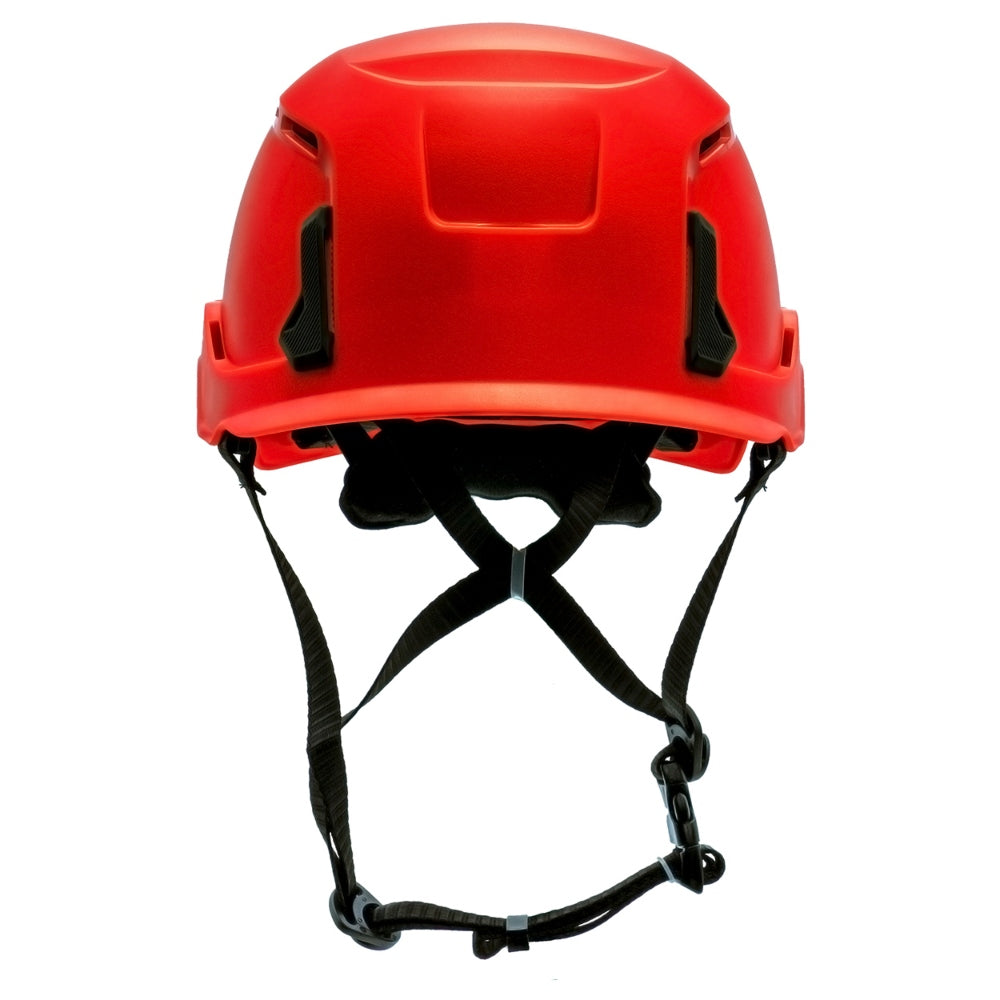 Pyramex HPT261131V SL T2 Vented Safety Helmet - Ratchet Suspension - Red