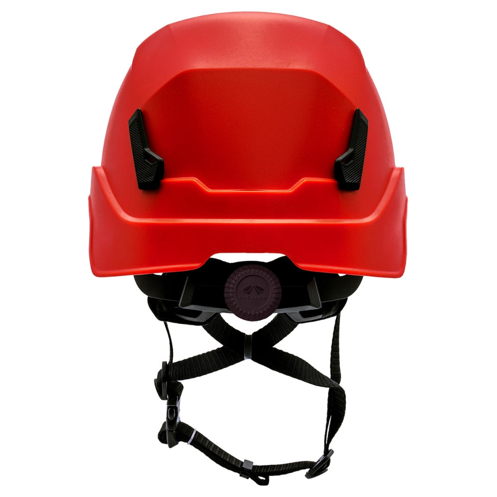 Pyramex HPT261131V SL T2 Vented Safety Helmet - Ratchet Suspension - Red