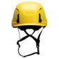 Pyramex HPT261131V SL T2 Vented Safety Helmet - Ratchet Suspension - Yellow