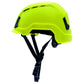 Pyramex HPT261131V SL T2 Vented Safety Helmet - Ratchet Suspension - Yellow/Lime