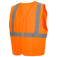 Pyramex RVHL2910 Type R Class 2 Solid Safety Vest - Orange