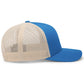 Pacific Headwear Trucker Snapback Cap -  Panther Teal/Beige/Panther Teal