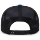 Pacific Headwear Trucker Snapback Cap - Panther Teal/Light Charcoal/Panther Teal