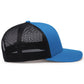 Pacific Headwear Trucker Snapback Cap - Panther Teal/Light Charcoal/Panther Teal