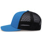 Pacific Headwear Trucker Snapback Cap - Panther Teal/Light Charcoal/Panther Teal