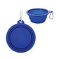 Promotional Collapsible Pet Bowl - Blue