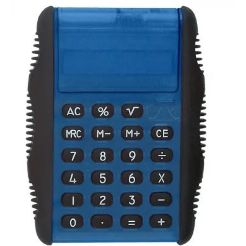 Promotional Flip Calculator - Trans Blue
