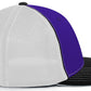 Pacific Headwear Trucker PacFlex Cap - Purple/White/Black