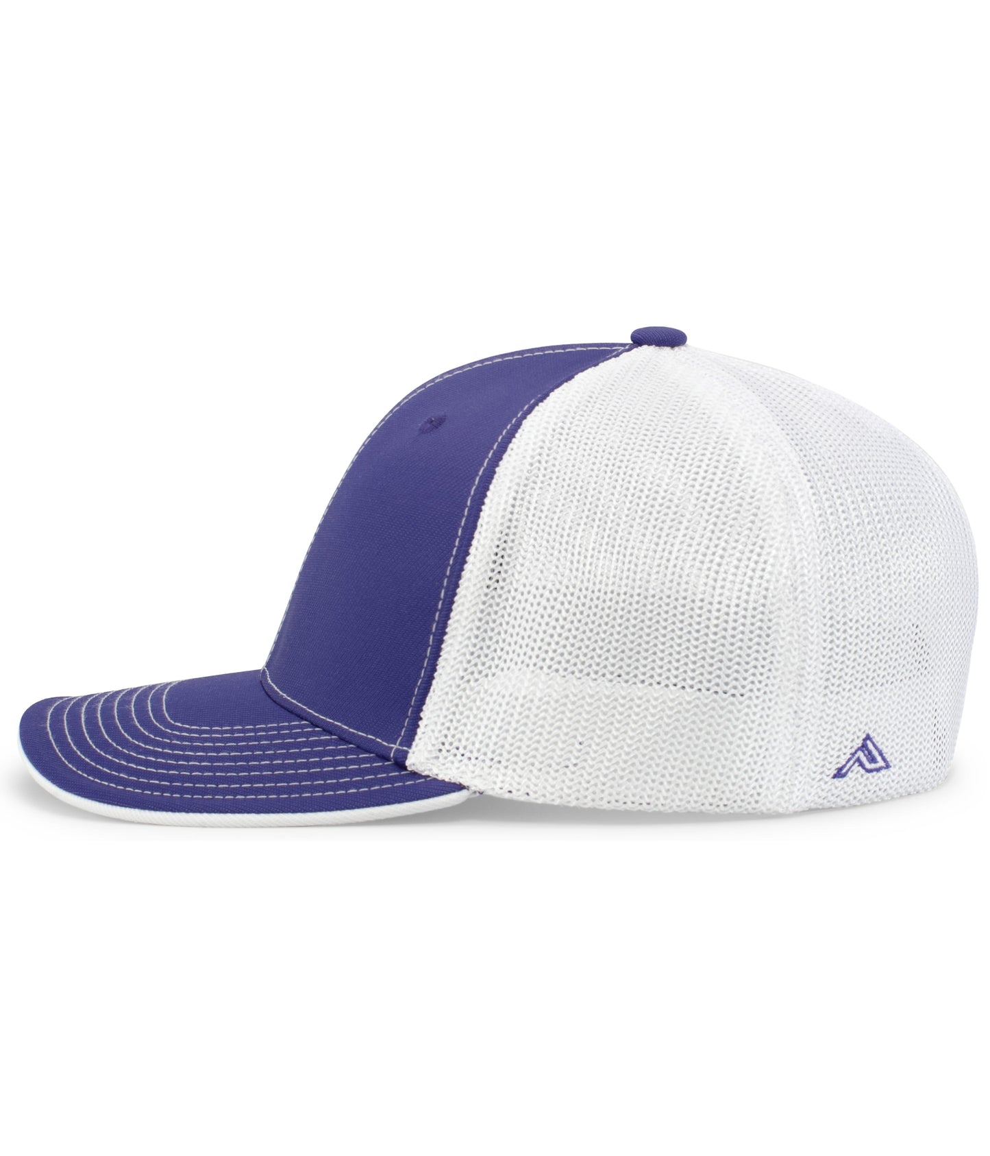 Pacific Headwear Trucker PacFlex Cap - Purple/White