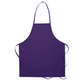Deluxe Bib Apron (no pockets) - Purple